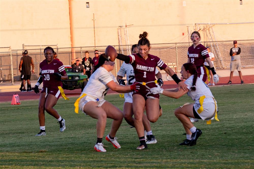 Flag Football Finals, Casteel v. Hamilton